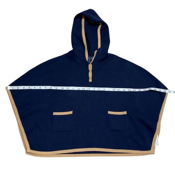 Janie and Jack Girl Merchant Marine The Brownstone Cape 5 to 6 - Picture 5 of 8